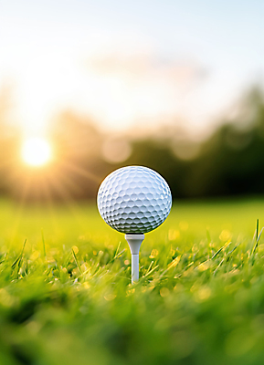 JPG 편집이미지 골프장 하늘 골프공 잔디 사람없음 햇빛 노을 보케 골프티 편집실사 AI포토 AI콘텐츠 자연요소 식물 골프 공 스포츠시설 골프용품 태양 CG 파일형식