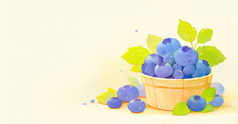 JPG 열매 잎 일러스트 수채화 사람없음 신선 달콤 블루베리 나무그릇 국내일러스트 AI일러스트 AI콘텐츠 식물 그릇 과일 목재 맛 파일형식