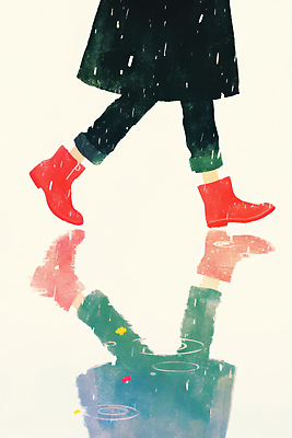 JPG 일러스트 장화 한명 성인 물 반사 걷기 여름풍경 하반신 물방울 도시 빗자루 웅덩이 장마 소나기 국내일러스트 AI일러스트 AI콘텐츠 자연요소 1 신발 모션 날씨 사람 풍경 비_날씨 청소도구 파일형식 여름_계절