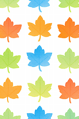 JPG 디자인 예술 백그라운드 단풍 패턴 일러스트 자연 수채화 미술 풍경 사람없음 가을 배열 알록달록 국내일러스트 AI일러스트 AI콘텐츠 계절 잎 무늬 문화예술 컬러풀 생태계 파일형식