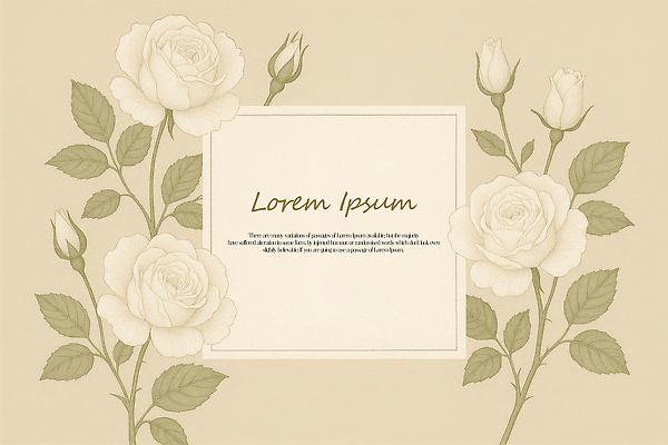 PSD 편집이미지 꽃 잎 사람없음 여름 장미 빈티지 꽃봉오리 베이지색 뷰티풀 시크 카피스페이스 세련 이미지편집 카드프레임 식물 계절 컬러 컨셉 프레임 공백 파일형식