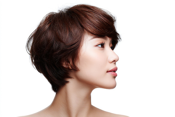 JPG 편집이미지 여자 패션 얼굴 짧은머리 한명 미소 성인 뷰티 매력적 고급 이발 화사함 뷰티풀 의료성형뷰티 성인여자한명만 세련 편집실사 AI인물포토 AI콘텐츠 1 헤어스타일 컨셉 표정 사람 신체부위 CG 여자한명만 성인여자만 파일형식 AI포토