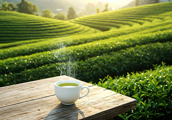 JPG 나무 편집이미지 여유 자연 사람없음 야외 초록색 햇빛 농장 평화 시골 차 수증기 찻잔 보케 향기 녹차밭 나무탁자 녹차잎 차밭 편집실사 AI포토 AI콘텐츠 식물 감정 음료 컬러 컨셉 밭 농업 탁자 잔 태양 녹차 CG 생태계 냄새 찻잎 파일형식