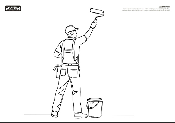 전신 남자 벽 라인일러스트 일러스트 작업복 한명 들기 상반신 도구 작업 색칠 페인트칠 기술자 안전모 멜빵바지 라인아트 그림 페인트통 산업현장 페인트롤러 페인트공 도배 작업자 전문 국내일러스트 AI파일 직업 1 옷 산업 선 바지 모션 페인팅 통 사람 페인트 헬멧 안전장비 멜빵 파일형식 벡터