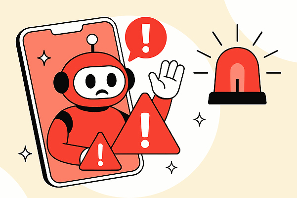 일러스트 통신 기술 경고 안전 사람없음 빨간색 스마트폰 자료 기계 정보 긴급 전화기 로봇 신호 국내일러스트 AI파일 컬러 핸드폰 스마트기기 파일형식 벡터