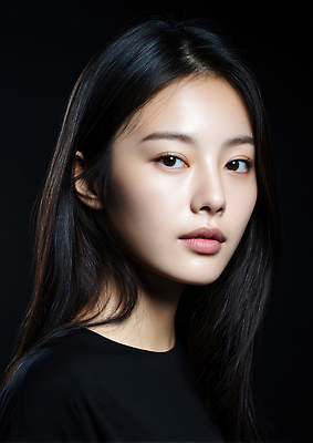 JPG 모델 편집이미지 여자 얼굴 포즈 한명 상반신 성인 머리 검은색 촬영 분위기 강렬 뷰티풀 프로필 의료성형뷰티 스타일 성인여자한명만 편집실사 AI인물포토 AI콘텐츠 1 컬러 컨셉 사람 신체부위 CG 여자한명만 성인여자만 파일형식 AI포토
