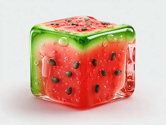 JPG 편집이미지 과일 사람없음 컵 빨간색 여름 얼음 물방울 차가움 수분 시원함 큐브 즐거움 수박조각 얼림 편집실사 AI컴퓨터그래픽 AI콘텐츠 자연요소 식기 계절 감정 컬러 조각 컨셉 수박 CG 파일형식