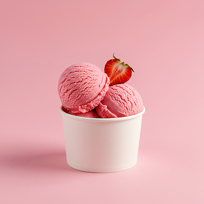 JPG 편집이미지 분홍색 딸기 사람없음 컵 여름 맛 차가움 시원함 딸기아이스크림 편집실사 AI포토 AI콘텐츠 식기 계절 컬러 컨셉 과일 아이스크림 CG 파일형식
