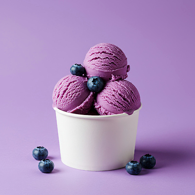 JPG 편집이미지 아이스크림 사람없음 컵 여름 보라색 달콤 맛 차가움 블루베리 편집실사 AI포토 AI콘텐츠 식기 계절 컬러 컨셉 과일 디저트 CG 파일형식
