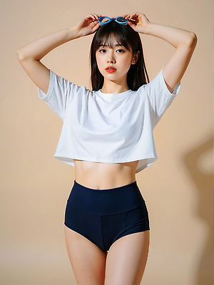 JPG 모델 편집이미지 시선 옷 여자 안경 포즈 티셔츠 장신구 바지 밝음 한명 상반신 성인 캐주얼 여름 선글라스 뷰티 손들기 매력적 시원함 개성 여름옷 베이지색 의료성형뷰티 성인여자한명만 편집실사 AI인물포토 AI콘텐츠 1 잡화 계절 컬러 컨셉 셔츠 모션 하의 사람 CG 여자한명만 성인여자만 파일형식 여름_계절 AI포토