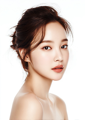 JPG 모델 편집이미지 여자 얼굴 한명 상반신 성인 뷰티 화장품 피부 스타일링 의료성형뷰티 성인여자한명만 세련 편집실사 AI인물포토 AI콘텐츠 1 사람 신체부위 CG 여자한명만 성인여자만 파일형식 AI포토