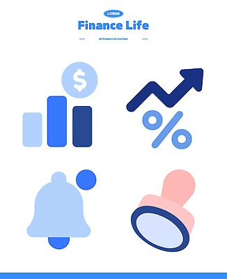 일러스트 그래프 관리 사람없음 금융 파란색 도장 종 알림 분석 투자 상승 재정 국내일러스트 AI파일 컬러 컨셉 비즈니스 경제 파일형식 벡터