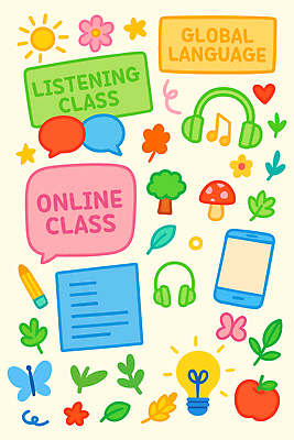 나무 꽃 나비 말풍선 잎 음표 일러스트 전구 사람없음 스마트폰 태양 연필 헤드폰 버섯 사과 오브젝트 글로벌교육 국내일러스트 AI파일 자연요소 식물 기호 교육 음악 음향기기 곤충 과일 학용품 핸드폰 스마트기기 글로벌 필기구 파일형식 벡터