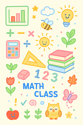 구름 꽃 나비 단풍 일러스트 전구 그래프 사람없음 태양 계산기 사과 덧셈 뺄셈 벌 오브젝트 지우개 부엉이 삼각자 곱셈 나눗셈 수학시험 책더미 국내일러스트 AI파일 자연요소 식물 곤충 잎 과일 조류 문구용품 학용품 자 책 장비 시험 수학 무더기 사칙연산 파일형식 벡터
