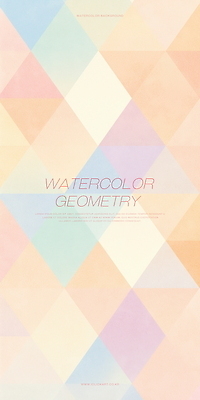 PSD 디자인 패턴 일러스트 수채화 사람없음 컬러풀 삼각형 기하학 지오메트릭 국내일러스트 도형 컬러 무늬 파일형식