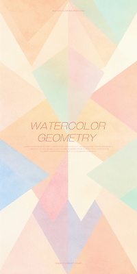 PSD 디자인 백그라운드 패턴 일러스트 수채화 사람없음 컬러풀 삼각형 겹침 기하학 지오메트릭 국내일러스트 도형 컬러 무늬 파일형식