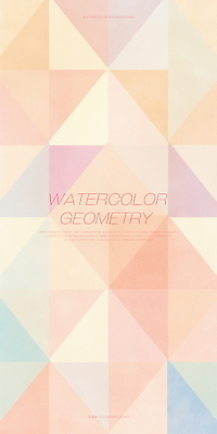PSD 디자인 백그라운드 패턴 일러스트 수채화 사람없음 컬러풀 삼각형 기하학 지오메트릭 국내일러스트 도형 컬러 무늬 파일형식