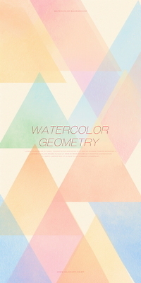 PSD 디자인 백그라운드 패턴 일러스트 추상 수채화 사람없음 컬러풀 삼각형 겹침 기하학 지오메트릭 국내일러스트 도형 컬러 무늬 파일형식