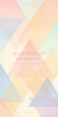 PSD 디자인 백그라운드 패턴 일러스트 수채화 사람없음 컬러풀 삼각형 겹침 기하학 지오메트릭 국내일러스트 도형 컬러 무늬 파일형식