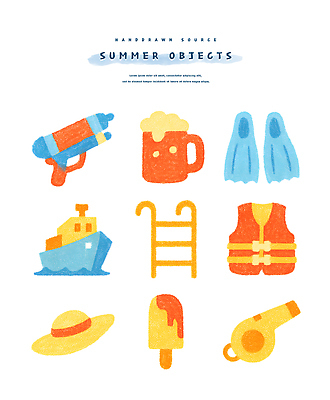 PSD 일러스트 사다리 사람없음 호루라기 오리발 오브젝트 맥주잔 구명조끼 막대아이스크림 맥주거품 물총 엘리먼트 챙모자 선박 국내일러스트 모자_잡화 수상교통 술잔 아이스크림 맥주 거품 도구 구조용품 파일형식