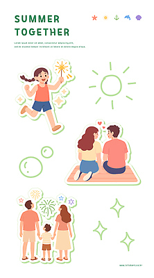 전신 커플 여자 남자 행복 어린이 일러스트 가족 함께함 불꽃놀이 사랑 들기 앉기 여러명 여름휴가 달리기 소풍 손잡기 즐거움 돗자리 국내일러스트 AI파일 감정 다수 컨셉 관계 모션 놀이 휴가 사람 야외활동 파일형식 벡터 여름_계절