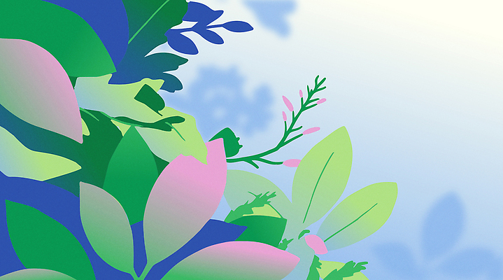 백그라운드 잎 일러스트 자연 사람없음 환경 트로피컬아트 국내일러스트 AI파일 식물 그림 생태계 파일형식 벡터