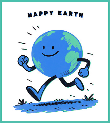 PSD 행복 일러스트 자연 미소 웃음 사람없음 달리기 운동 귀여움 낙서 그림 생동감 국내일러스트 일러캐릭터 지구캐릭터 캐릭터 감정 지구 컨셉 모션 표정 건강 생태계 파일형식