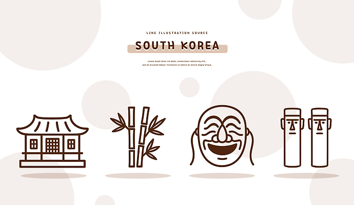 아이콘 한국문화 한국전통 라인일러스트 기와집 사람없음 세트 라인아트 대나무 라인아이콘 오브젝트 하회탈 장승 대나무잎 엘리먼트 2D아이콘 AI파일 나무 동양문화 전통 선 잎 일러스트 한옥 한국 탈 파일형식 벡터