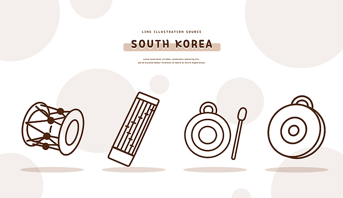 아이콘 한국문화 한국전통 라인일러스트 국악기 사람없음 세트 라인아트 라인아이콘 오브젝트 장구 가야금 징 꽹과리 꽹과리채 엘리먼트 2D아이콘 AI파일 동양문화 전통 선 악기 일러스트 현악기 타악기 한국 국악 파일형식 벡터