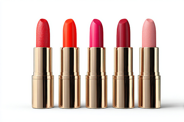 JPG 편집이미지 컬러 사람없음 화장 매력적 다양 립스틱 화려 고급 상품 일렬 편집실사 AI포토 AI콘텐츠 다수 컨셉 뷰티 화장품 CG 파일형식