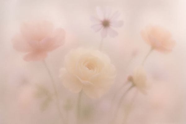 JPG 백그라운드 일러스트 자연 조명 사람없음 장미 봄 부드러움 화사함 뿌연 국내일러스트 AI일러스트 AI콘텐츠 계절 꽃 컨셉 감각 생태계 파일형식