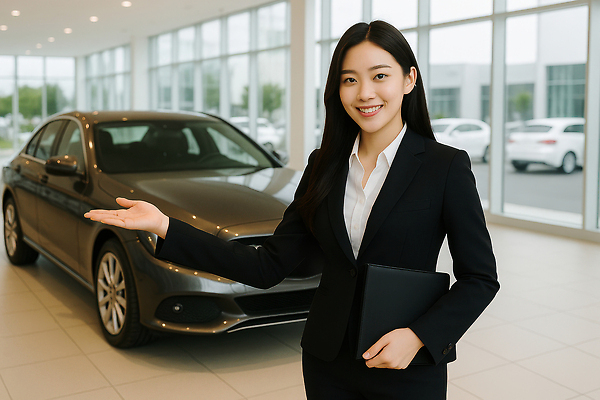 JPG 편집이미지 여자 자동차 안내 영업 설명 한명 웃음 들기 정장 손짓 성인 판매 상점 전시 가리킴 비즈니스우먼 서비스 환영 영업사원 판매원 의료성형뷰티 성인여자한명만 세련 편집실사 AI인물포토 AI콘텐츠 직업 1 옷 육상교통 비즈니스 모션 표정 사람 직장인 CG 여자한명만 성인여자만 파일형식 AI포토