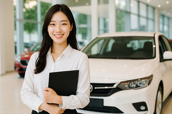 JPG 편집이미지 여자 자동차 안내 영업 설명 한명 미소 웃음 들기 정장 성인 판매 믿음 상점 비즈니스우먼 분위기 서비스 영업사원 판매원 의료성형뷰티 성인여자한명만 편집실사 AI인물포토 AI콘텐츠 직업 1 옷 감정 육상교통 컨셉 비즈니스 모션 표정 사람 직장인 CG 여자한명만 성인여자만 파일형식 AI포토