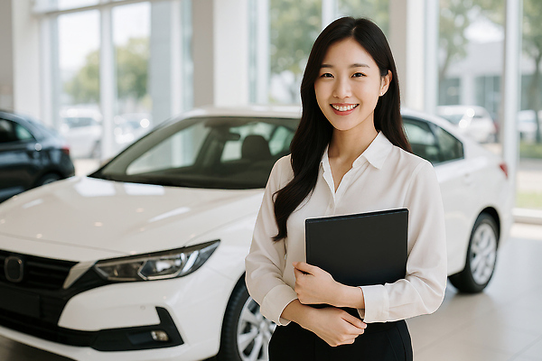 JPG 편집이미지 여자 자동차 안내 영업 설명 한명 미소 웃음 들기 정장 성인 판매 상점 전시 비즈니스우먼 상담원 직원 서비스 상담 영업사원 의료성형뷰티 성인여자한명만 세련 편집실사 AI인물포토 AI콘텐츠 1 옷 육상교통 비즈니스 모션 표정 사람 직장인 사무원 CG 여자한명만 성인여자만 파일형식 AI포토