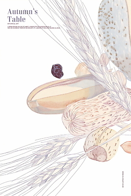 PSD 일러스트 추상 사람없음 농작물 가을 바게트 밤 밀 라인아트 땅콩 아몬드 건포도 국내일러스트 계절 선 빵 무늬 농업 포도 곡류 견과류 건과일 파일형식