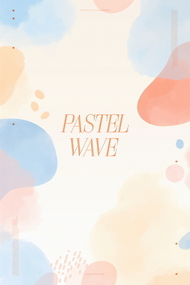 PSD 하늘색 백그라운드 일러스트 추상 수채화 프레임 사람없음 번짐 겹침 살구색 카피스페이스 국내일러스트 컬러 무늬 파란색 공백 파일형식 효과