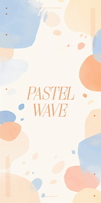 PSD 하늘색 백그라운드 일러스트 추상 수채화 프레임 사람없음 점 번짐 겹침 살구색 카피스페이스 국내일러스트 컬러 무늬 파란색 공백 파일형식 효과