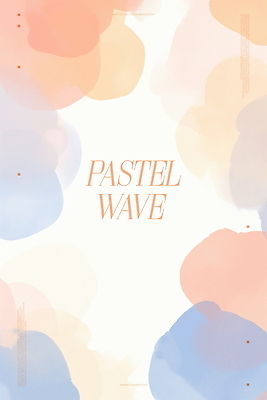 PSD 하늘색 백그라운드 일러스트 추상 수채화 프레임 사람없음 그림 번짐 겹침 살구색 카피스페이스 국내일러스트 컬러 무늬 파란색 공백 파일형식 효과