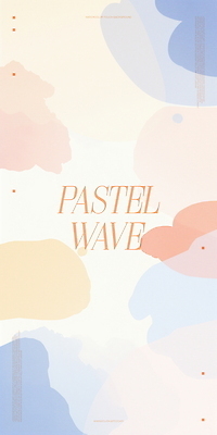 PSD 하늘색 백그라운드 일러스트 추상 수채화 프레임 사람없음 그림 번짐 겹침 살구색 카피스페이스 국내일러스트 컬러 무늬 파란색 공백 파일형식 효과