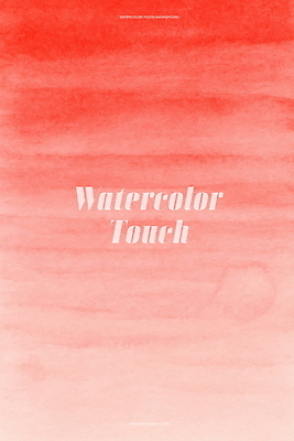 PSD 백그라운드 일러스트 붓터치 수채화 사람없음 빨간색 그라데이션 국내일러스트 컬러 파일형식