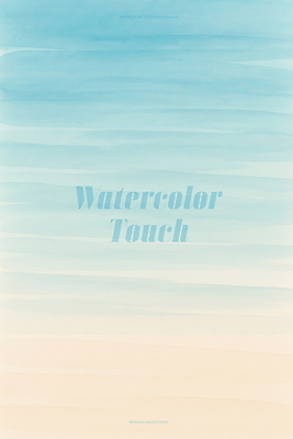 PSD 백그라운드 일러스트 붓터치 수채화 사람없음 파란색 그라데이션 베이지색 국내일러스트 컬러 파일형식