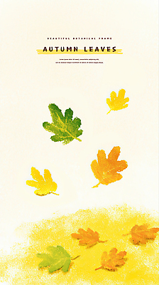 PSD 백그라운드 단풍 일러스트 자연 나뭇잎 사람없음 가을 떨어짐 국내일러스트 계절 컨셉 잎 생태계 파일형식