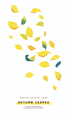 PSD 백그라운드 낙엽 일러스트 자연 사람없음 가을 흩날리기 국내일러스트 계절 잎 모션 생태계 파일형식