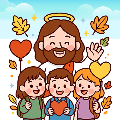 여자 남자 행복 어린이 일러스트 사랑 미소 들기 여러명 상반신 친구 기쁨 가을 잡기 예수 즐거움 초대 하트풍선 추수감사절 국내일러스트 AI파일 계절 감정 기독교 다수 관계 모션 표정 사람 하트 신_종교 풍선 파일형식 벡터