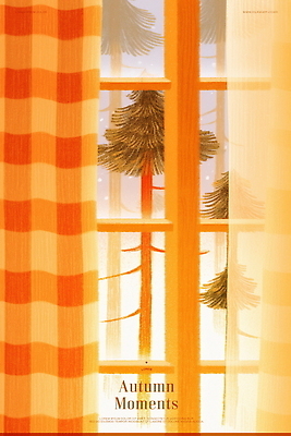 PSD 나무 일러스트 창문 자연 집안 휴식 따뜻함 그림자 풍경 야외 일상 햇빛 고요 감상 가을 커튼 분위기 소음 조화 색감 오후 국내일러스트 식물 계절 컨셉 실내 라이프 태양 소리 생태계 파일형식