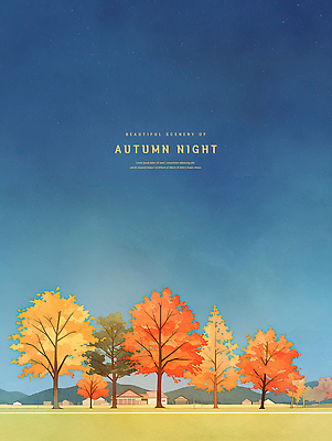 PSD 나무 식물 사계절 계절 별 길 컬러 백그라운드 단풍 일러스트 자연 페인팅 하늘 단풍나무 휴식 나뭇잎 수채화 산 주택 풍경 초원 건물 파란색 추석 마을 정원 고요 일몰 모임 가을 시골 야간 저녁 조용 감성 뷰티풀 국내일러스트 자연요소 건축물 명절 컨셉 잎 노을 생태계 파일형식