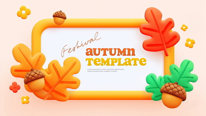 PSD 편집이미지 디자인 꽃 컬러 백그라운드 나뭇잎 기념 그래픽 장식 축제 가을 모던 도토리 뷰티풀 창의성 아기자기 이미지편집 식물 계절 컨셉 잎 견과류 파일형식