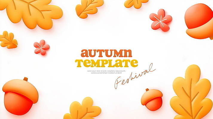 PSD 템플릿 편집이미지 디자인 계절 컬러 백그라운드 일러스트 자연 나뭇잎 그래픽 장식 축제 가을 도토리 창의성 국내일러스트 이미지편집 잎 견과류 생태계 파일형식