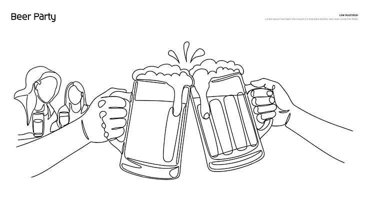 손 여자 음료 와인잔 일러스트 잔 한잔 기념 맥주 대화 웃음 들기 야외 두명 신체부위 친구 모임 만남 자유 축하 알코올 분위기 저녁 라인아트 즐거움 건배 맥주잔 기분전환 소통 맥주거품 사교 여자만 국내일러스트 AI파일 1 식기 감정 선 컨셉 술잔 관계 모션 주류 표정 말하기 사람 거품 야간 파일형식 벡터