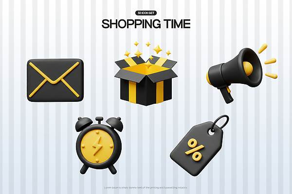 PSD 편집이미지 디자인 시계 그래픽 쇼핑 상자 3D 꼬리표 세일 이메일 상품 고객 알림 마케팅 프로모션 편집3D 이벤트 라벨 디지털합성 파일형식